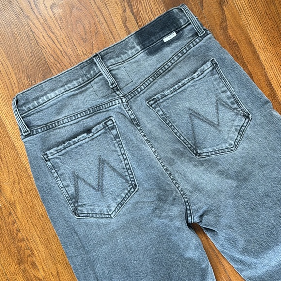 MOTHER gray denim 27 - Picture 6 of 6